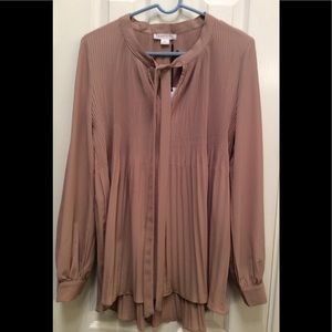 Clearance Sale! Pleated Blush Pink Tunic! NWT